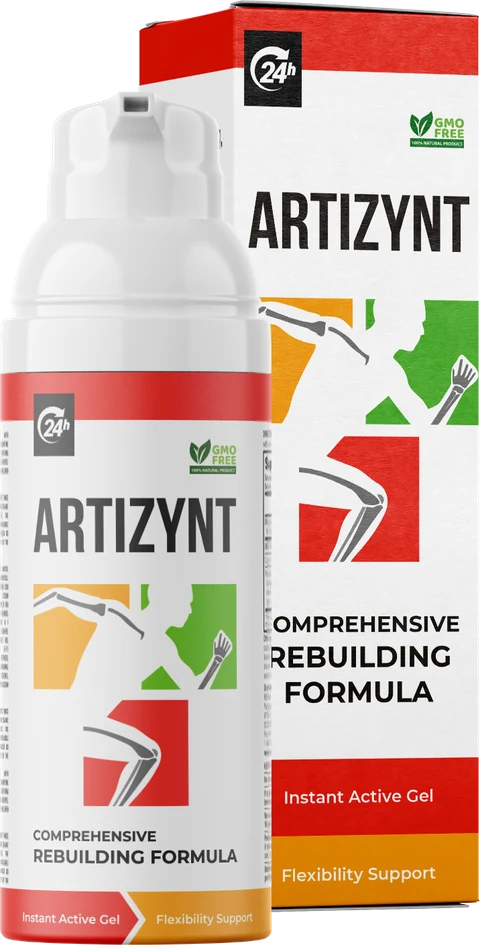 ArtiZynt — kosmetický masážní gel pro péči o pokožku v oblasti kloubů, airless lahvička 50 ml